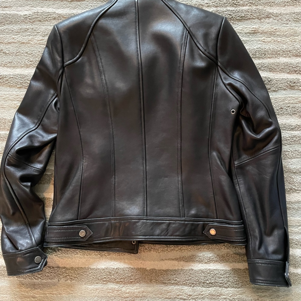 Leather jacket